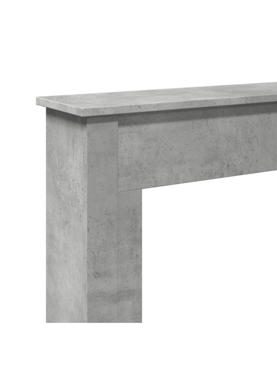 Krbová obestavba betonově šedá 75x20x87,5 cm kompozitní dřevo