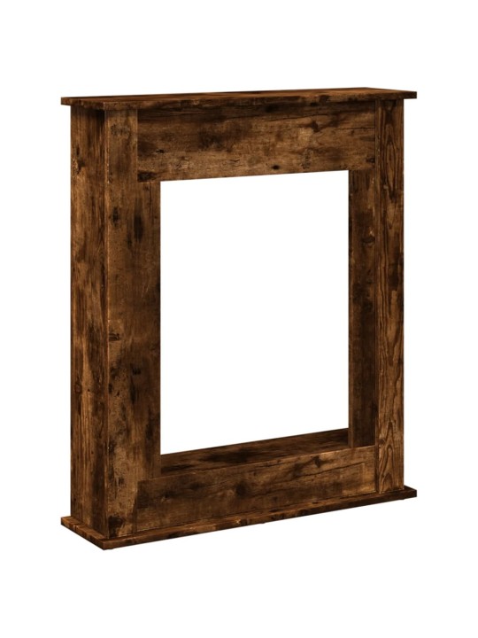 Krbová obestavba kouřový dub 75 x 20 x 87,5 cm kompozitní dřevo