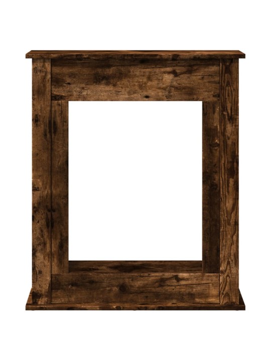 Krbová obestavba kouřový dub 75 x 20 x 87,5 cm kompozitní dřevo