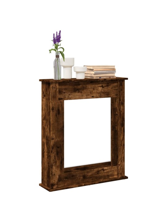 Krbová obestavba kouřový dub 75 x 20 x 87,5 cm kompozitní dřevo