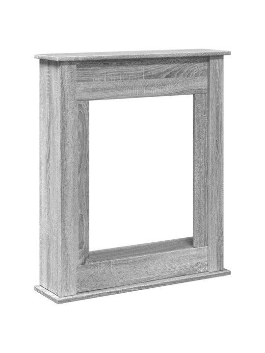 Krbová obestavba šedá sonoma 75 x 20 x 87,5 cm kompozitní dřevo