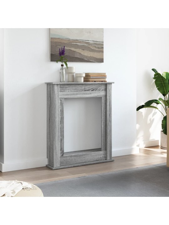Krbová obestavba šedá sonoma 75 x 20 x 87,5 cm kompozitní dřevo