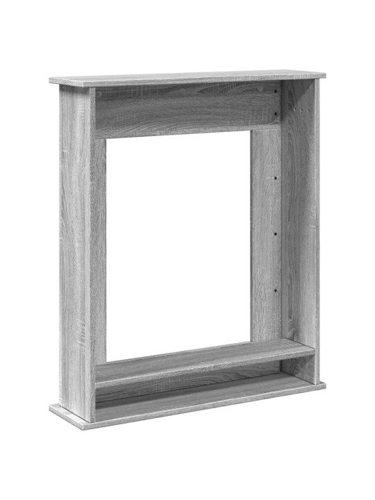 Krbová obestavba šedá sonoma 75 x 20 x 87,5 cm kompozitní dřevo
