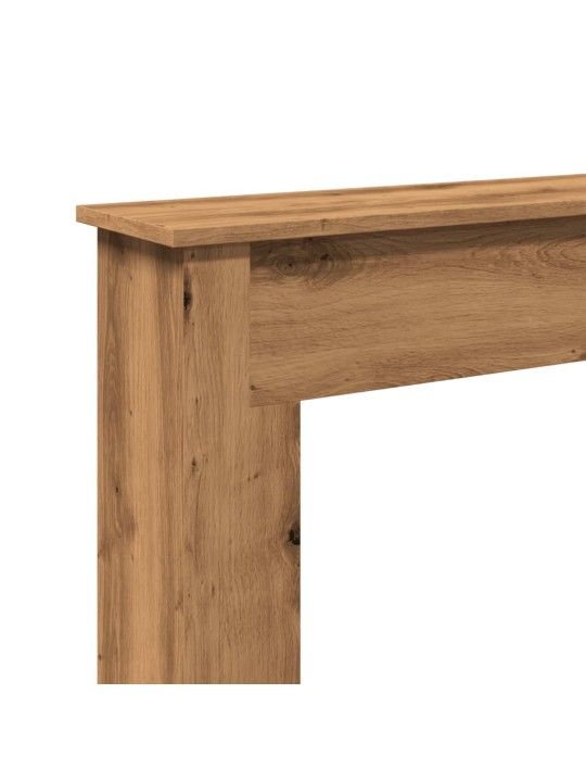 Krbová obestavba dub artisan 75 x 20 x 87,5 cm kompozitní dřevo