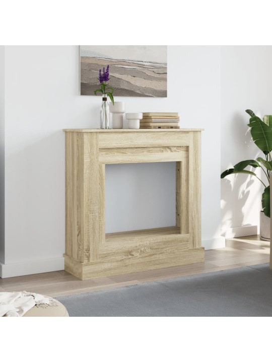Krbová obestavba dub sonoma 90 x 30 x 90 cm kompozitní dřevo