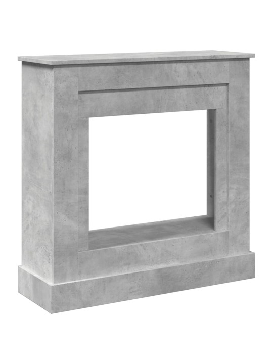Krbová obestavba betonově šedá 90 x 30 x 90 cm kompozitní dřevo