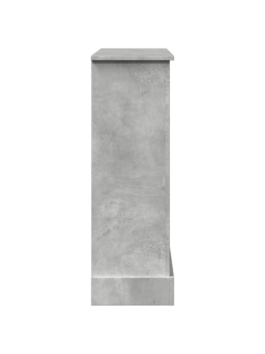 Krbová obestavba betonově šedá 90 x 30 x 90 cm kompozitní dřevo