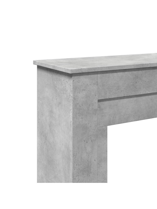 Krbová obestavba betonově šedá 90 x 30 x 90 cm kompozitní dřevo
