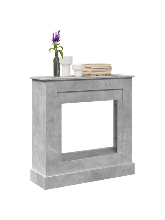 Krbová obestavba betonově šedá 90 x 30 x 90 cm kompozitní dřevo