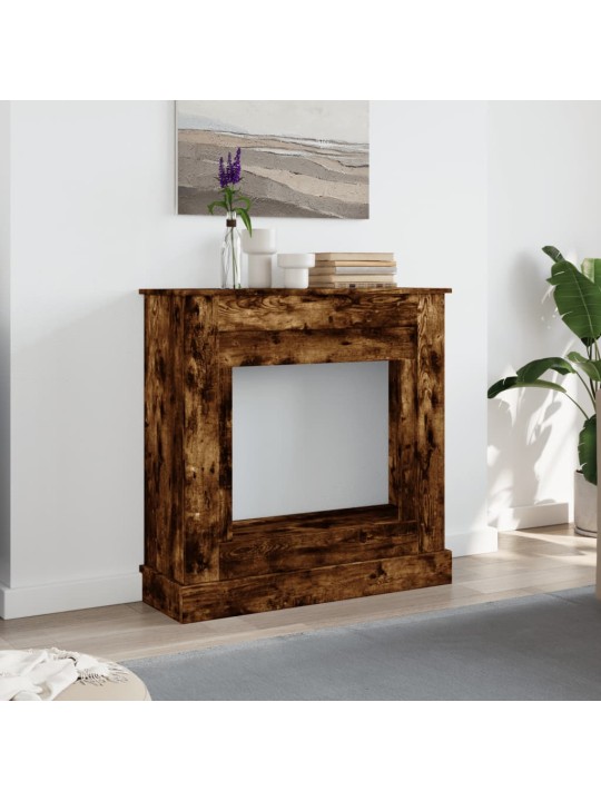 Krbová obestavba kouřový dub 90 x 30 x 90 cm kompozitní dřevo