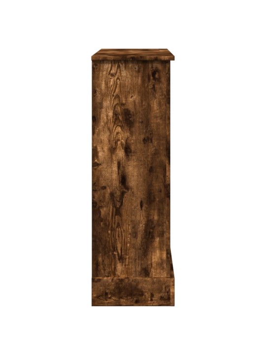 Krbová obestavba kouřový dub 90 x 30 x 90 cm kompozitní dřevo
