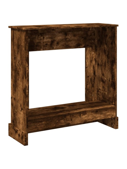 Krbová obestavba kouřový dub 90 x 30 x 90 cm kompozitní dřevo