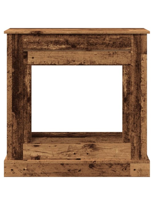 Krbová obestavba old wood 90 x 30 x 90 cm kompozitní dřevo