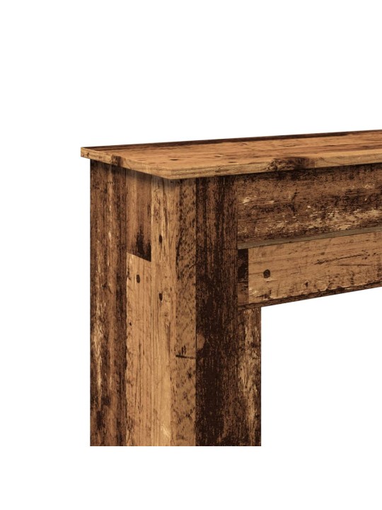 Krbová obestavba old wood 90 x 30 x 90 cm kompozitní dřevo