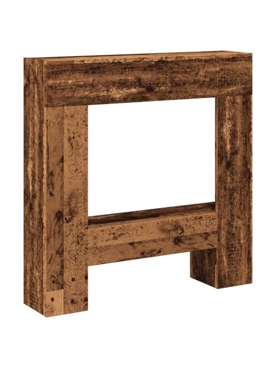 Krbová obestavba old wood 81 x 18 x 82 cm kompozitní dřevo