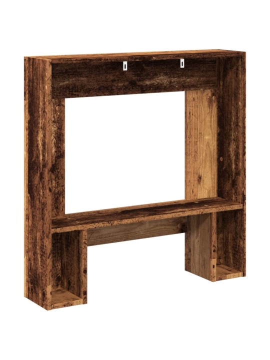 Krbová obestavba old wood 81 x 18 x 82 cm kompozitní dřevo