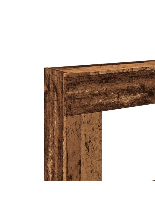 Krbová obestavba old wood 81 x 18 x 82 cm kompozitní dřevo