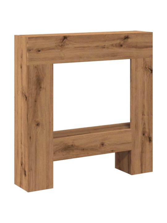 Krbová obestavba dub artisan 81 x 18 x 82 cm kompozitní dřevo