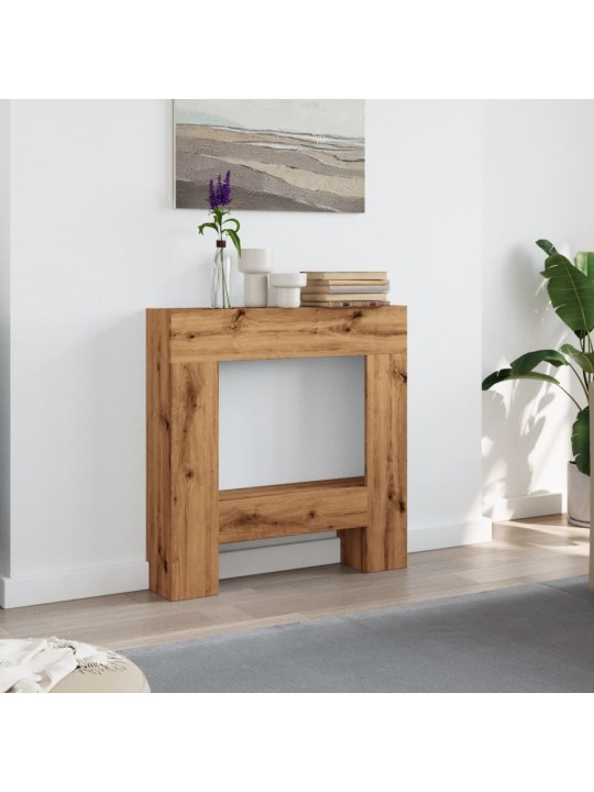 Krbová obestavba dub artisan 81 x 18 x 82 cm kompozitní dřevo