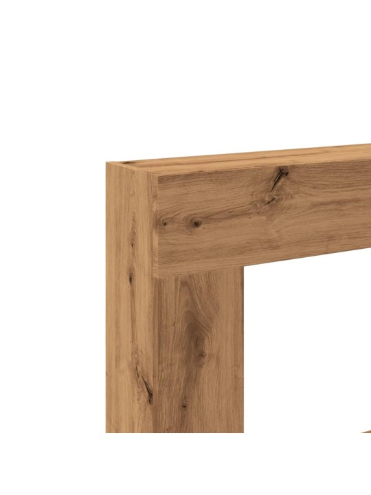 Krbová obestavba dub artisan 81 x 18 x 82 cm kompozitní dřevo