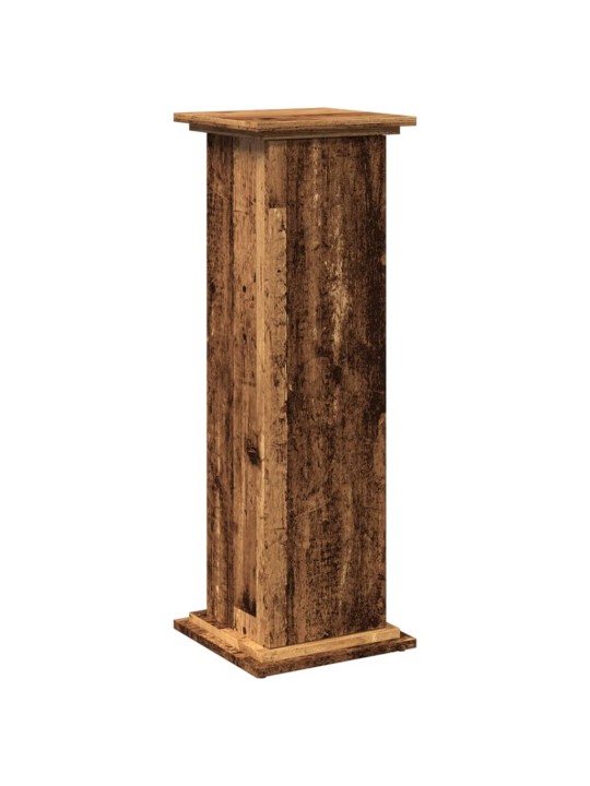 Výstavní stojan s úložným prostorem old wood 31x30x90 cm