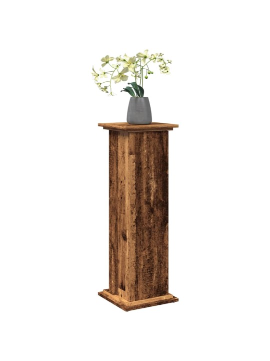 Výstavní stojan s úložným prostorem old wood 31x30x90 cm