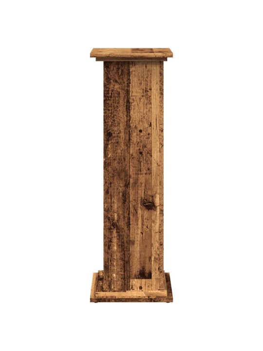 Výstavní stojan s úložným prostorem old wood 31x30x90 cm