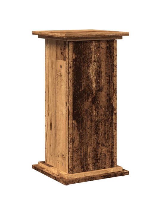 Stojan na monitor s úložným prostorem old wood 31x30x60 cm