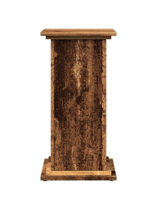 Stojan na monitor s úložným prostorem old wood 31x30x60 cm