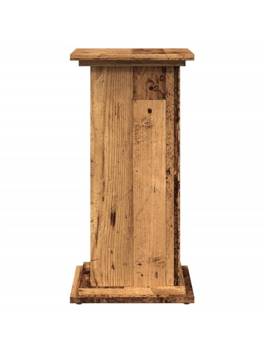 Stojan na monitor s úložným prostorem old wood 31x30x60 cm