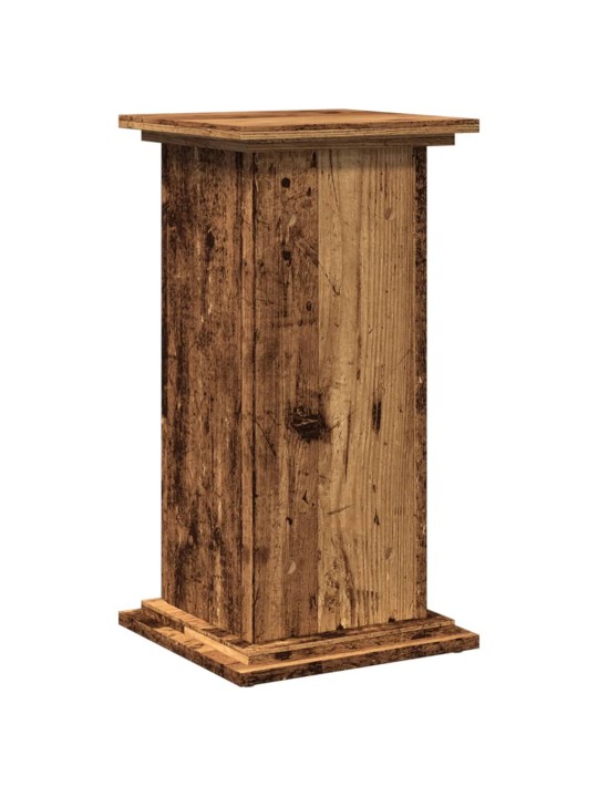 Stojan na monitor s úložným prostorem old wood 31x30x60 cm