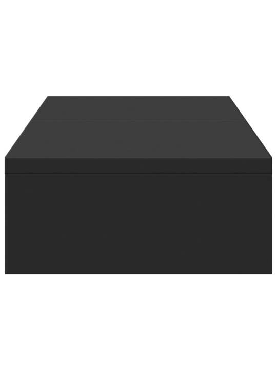 Stojan na monitor černý 60 x 24 x 10,5 cm kompozitní dřevo