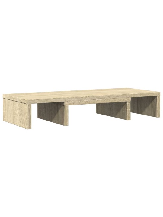 Stojan na monitor dub sonoma 60 x 24 x 10,5 cm kompozitní dřevo