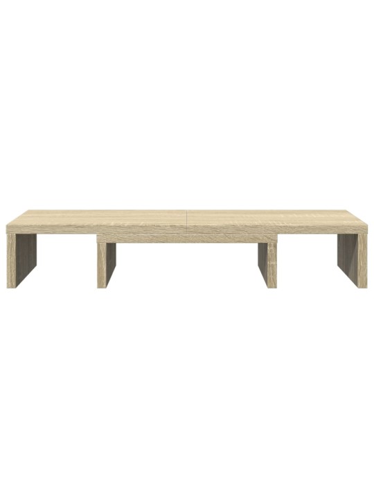 Stojan na monitor dub sonoma 60 x 24 x 10,5 cm kompozitní dřevo