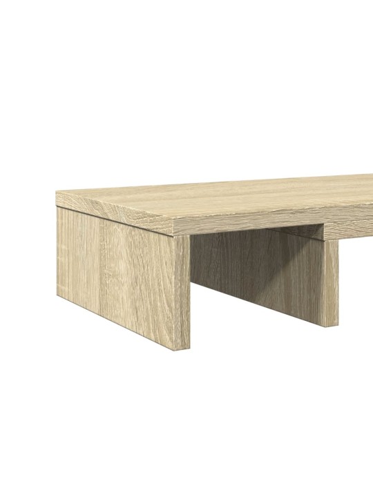 Stojan na monitor dub sonoma 60 x 24 x 10,5 cm kompozitní dřevo