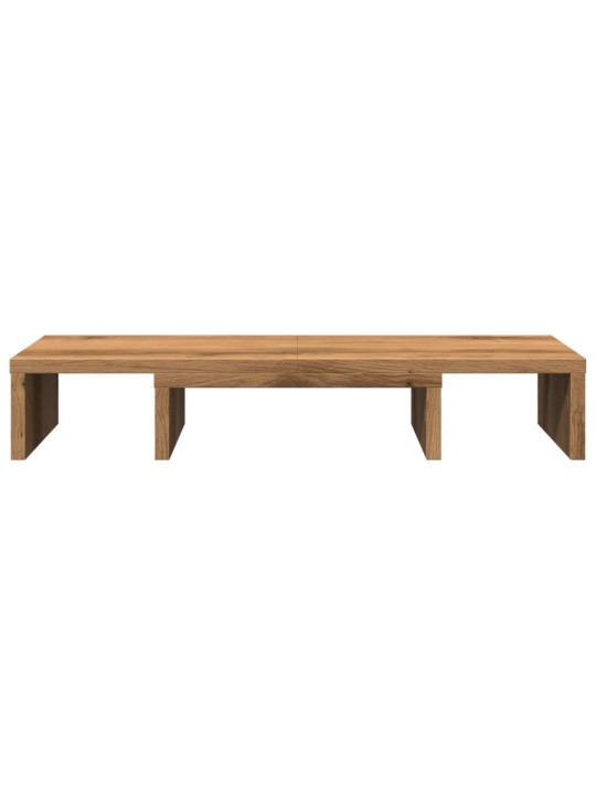 Stojan na monitor dub artisan 60x24x10,5 cm kompozitní dřevo