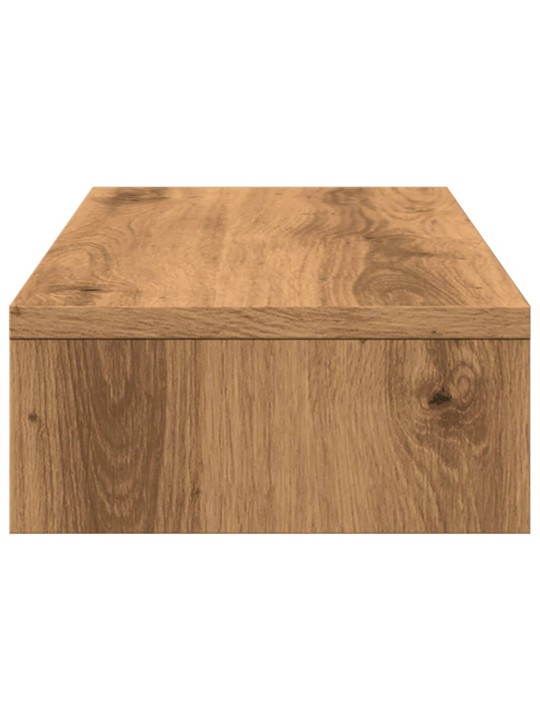 Stojan na monitor dub artisan 60x24x10,5 cm kompozitní dřevo