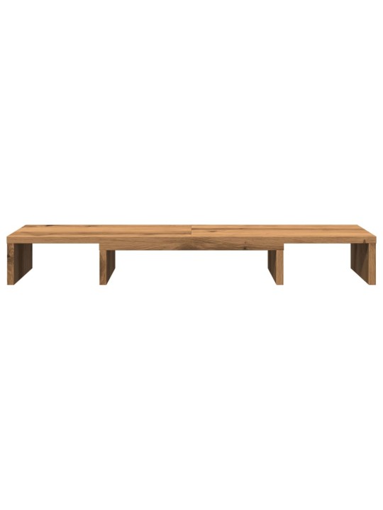 Stojan na monitor dub artisan 80x24x10,5 cm kompozitní dřevo