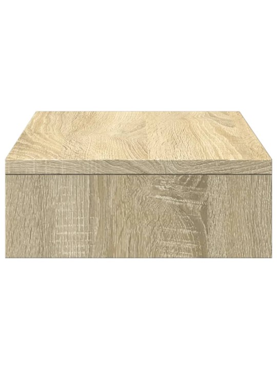 Stojan na monitor dub sonoma 50 x 27 x 10 cm kompozitní dřevo