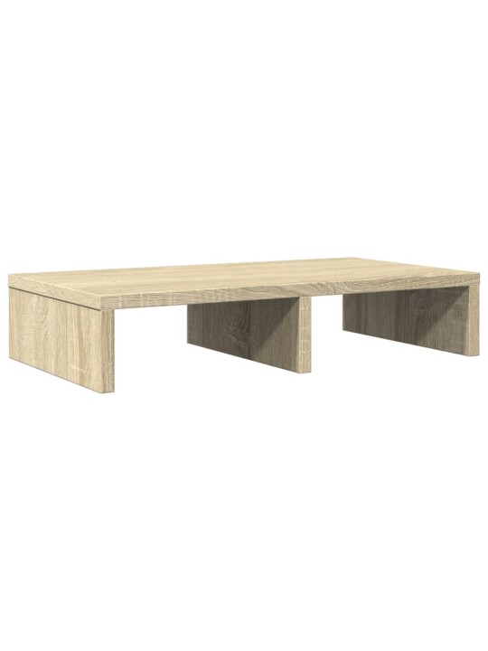 Stojan na monitor dub sonoma 50 x 27 x 10 cm kompozitní dřevo