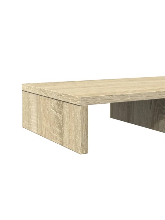 Stojan na monitor dub sonoma 50 x 27 x 10 cm kompozitní dřevo
