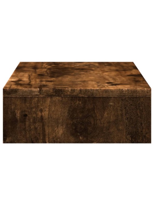 Stojan na monitor kouřový dub 50 x 27 x 10 cm kompozitní dřevo