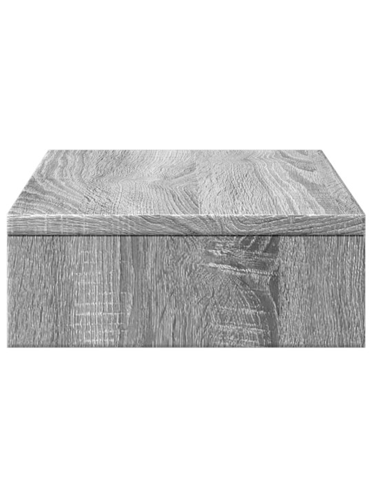 Stojan na monitor šedý sonoma 50 x 27 x 10 cm kompozitní dřevo