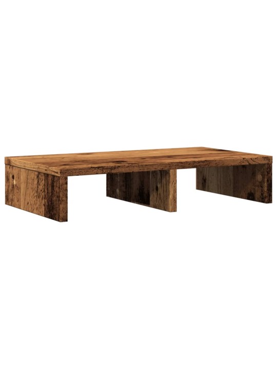 Stojan na monitor old wood 50 x 27 x 10 cm kompozitní dřevo