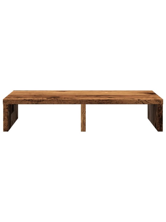 Stojan na monitor old wood 50 x 27 x 10 cm kompozitní dřevo