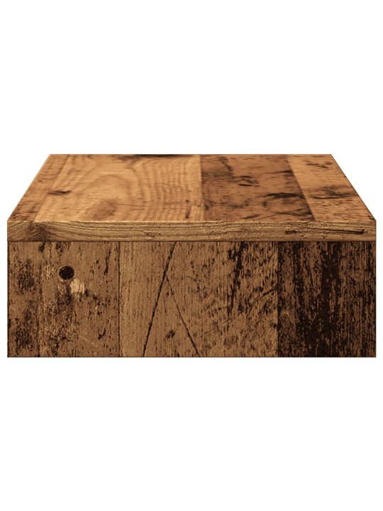 Stojan na monitor old wood 50 x 27 x 10 cm kompozitní dřevo