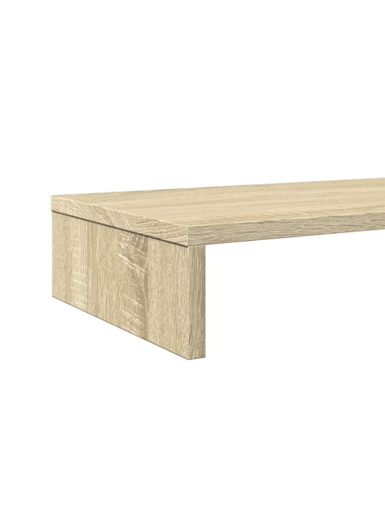 Stojan na monitor dub sonoma 100 x 27 x 10 cm kompozitní dřevo