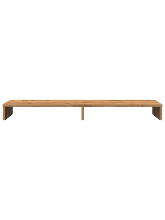 Stojan na monitor dub artisan 100 x 27 x 10 cm kompozitní dřevo