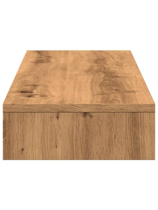 Stojan na monitor dub artisan 100 x 27 x 10 cm kompozitní dřevo