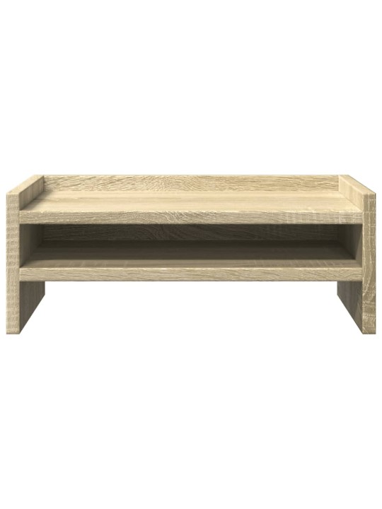 Stojan na monitor dub sonoma 42 x 24 x 16 cm kompozitní dřevo
